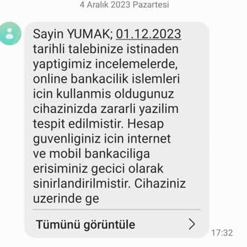 Ziraat Mobil Bloke Kaldırılsın