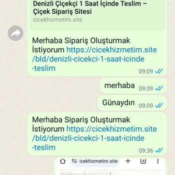 İninal Çiçek Ödemesi Paramı Aldı. Geri Dönüş Yapmıyor