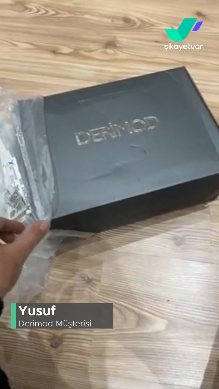 Derimod Ambalaj Özensizliği videonun kapak resmi