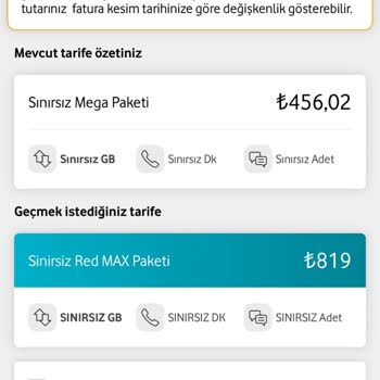 Vodafone Paketler Ve Gereksiz Bir Anda Olan Zam!