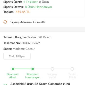 Madem Coco Kargolanmayan Ürün