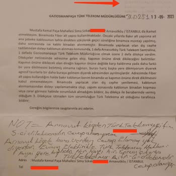 Türk Telekom Kablo Sorunu Ve İhmal