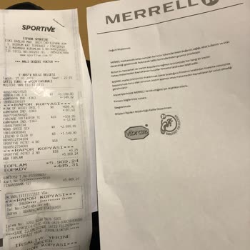 Merrell Ayıplı Ürün İade Almaması