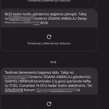 MNG Samyeli Minihub Şubesi Kargo Teslim Etmiyor