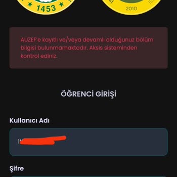 İstanbul Üniversitesi Şifrem Doğru Olmasına Rağmen Sınav İşlemlerine Giriş Yapamıyorum