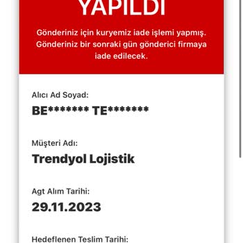 AGT Kurye Denizli Şikayet Teslim Edilmiyor