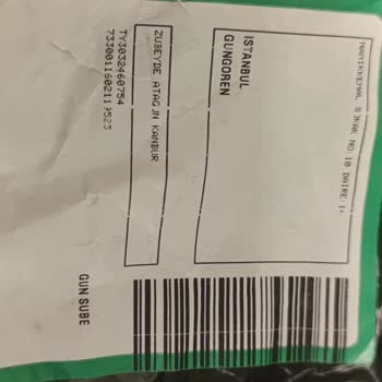 Trendyol Express Sipariş Karışıklığı Çapraz Kargo