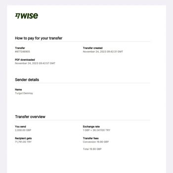 Transferwise Herkesi Mağdur Ediyor