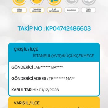 PTT Kargo Kargo Teslimatı Çok Zayıf