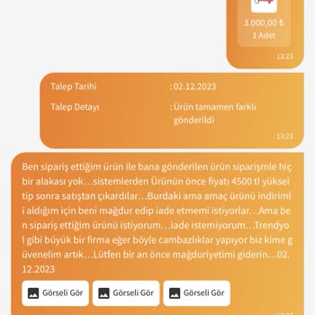 Trendyol Mağdur Etti... Üstelik İlgilenmiyor