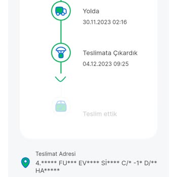 ÇiçekSepeti Teslimat Yapılmayan Kargo