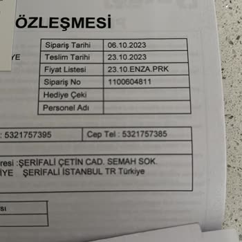 Enza Home Teslimat Tarihi Asla Verilmiyor