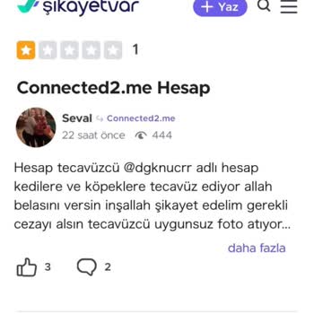 Connected2.me Bu Hesap Herkese İftira Atıyor