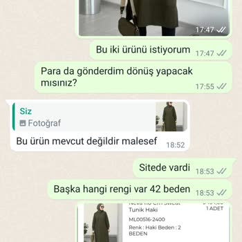 Mila Stil Para İadem Yapılmıyor