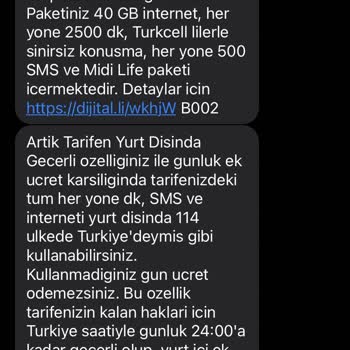 Turkcell Bilgim Dışında Faturalı Hatta Geçiş Yapılması