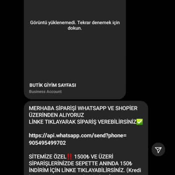Shopier Değişim İçin İletişim Kuramıyorum