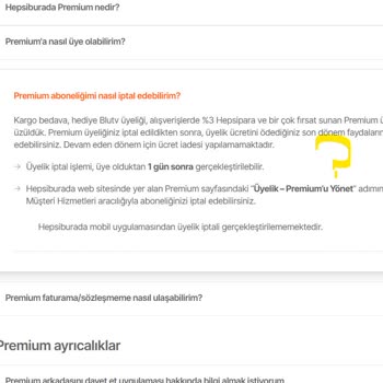 Zorla Hepsiburada Premium Üyeliği Satın Aldırılması