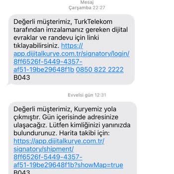 Türk Telekom Dijital Kurye İş Birliği Vs Saçmalığı
