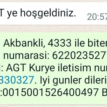 AGT Kurye (aynigunteslim.com) Kurye Hizmetinde Yaşanan Mağduriyet