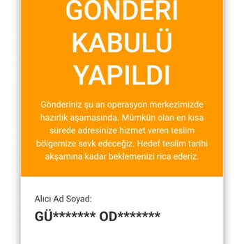 AGT Kurye (aynigunteslim.com) Kurye Hizmetinde Yaşanan Mağduriyet