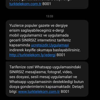 Türk Telekom Faturasız Hattımı Faturalı