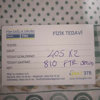 FSM Tıp Merkezi - Madenler Seans Ücreti Hakkında Doğru Bilgilendirilmedim!