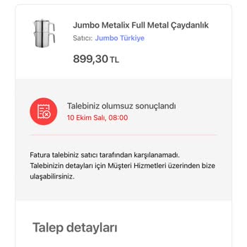 Jumbo Alışverişten Fatura Çıkmaması