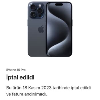 Apple Ürünü Mü İptal Ediyor