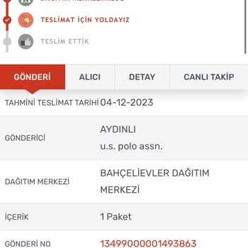 Kargomsende Kargomu Teslim Etmedi
