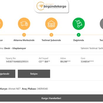 Bir Günde Kargo, Kargoyu Teslim Etmiyor