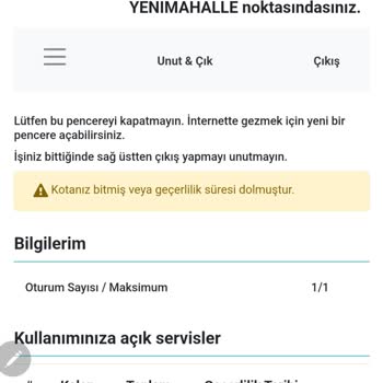 Türk Telekom Hizmet Alamama, Mobil Uygulamada Gördüğüm Wi-Fi Kullanımı