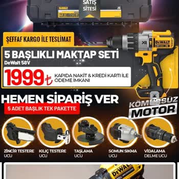 Dewalt Yanlış Ürün Yollandı Ve Kimse. Telefonu Açmıyor