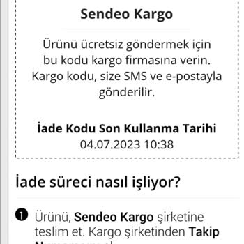 Sendeo Kargo Bir Pişmanlıktır