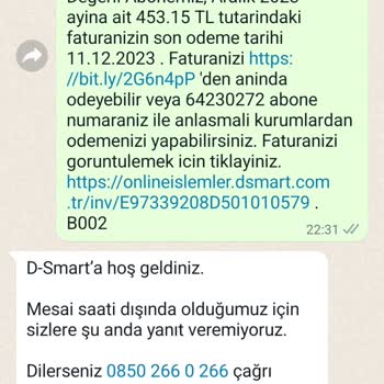 DSmart Hem Mağdur Ediyor Hem Yüksek Faturalandırma Yapıyor