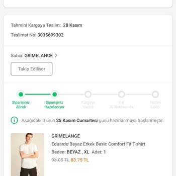 Trendyol Grimelange Gönderilmeyen Siparişler İle Alakalı