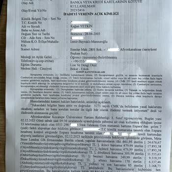 Enpara.com Kartımdan Yapılan İzinsiz Harcama.