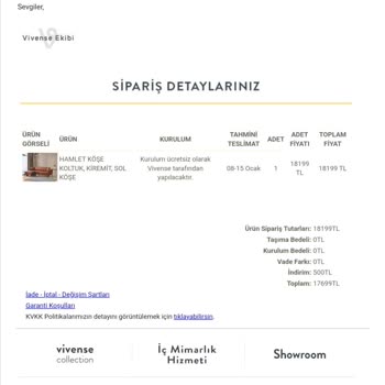 Vivense Yanıltıcı Beyan Hakkında