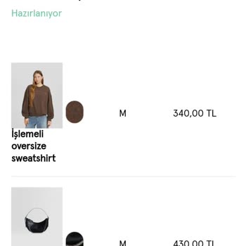 Bershka 11 Gündür Aldığım Ürünlerimi Kargolamıyor