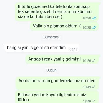 Zehram Tesettür Ödemesini Aldığı Ürünü Göndermedi
