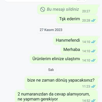 Zehram Tesettür Ödemesini Aldığı Ürünü Göndermedi