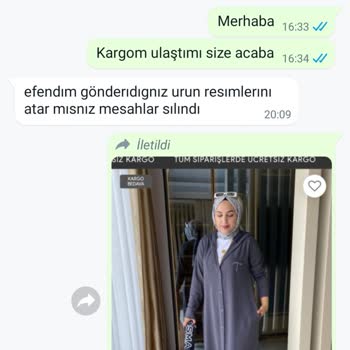 Zehram Tesettür Ödemesini Aldığı Ürünü Göndermedi