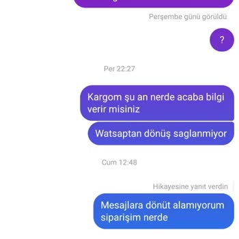 Yasmin Giyim (yasmin_giyinn) Siparişim Hala Gelmedi