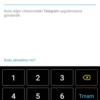 Bilgim Dışında Telegram Hesabı