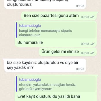 Tuba Mutioğlu Ürünümü Kargolamadılar Teslimat Süresi Uzadı