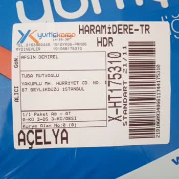 Tuba Mutioğlu Ürünümü Kargolamadılar Teslimat Süresi Uzadı