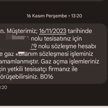 Üçay Mühendislik Doğalgaz Şirketi Mağduriyet