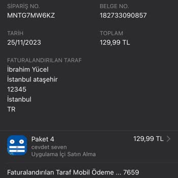 Apple İos Mobil Ödeme