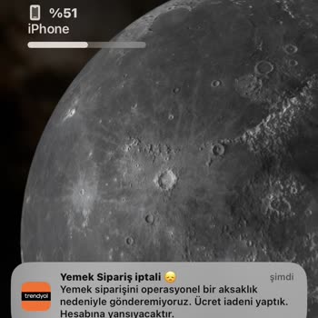 Trendyol Yemek Siparişi İptal Edilmesi