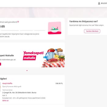 Yemeksepeti Geç Gelen Sipariş Ve Yemek Sepetinin Bunu İptal Etmemesi
