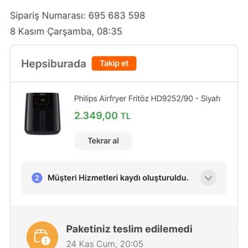 Hepsiburada Ve Sendeo, Aldığım Ürünü Bir Aydır Teslim Etmiyor.